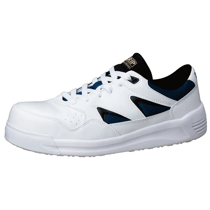 ミドリ安全 先芯入り 超耐滑 作業靴 ハイグリップ ホワイト 27.5cm メンズ レディース H310N 滑りにくい 仕事靴 22~28cm展開 21250322_18【別送品】