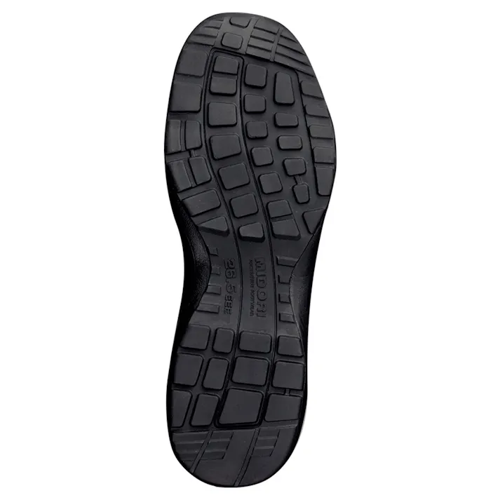 ミドリ安全 先芯入り 小指保護 スニーカー ブルー 26.0cm メンズ レディース PF110 作業靴 仕事靴 22~30cm展開 21250360_15【別送品】