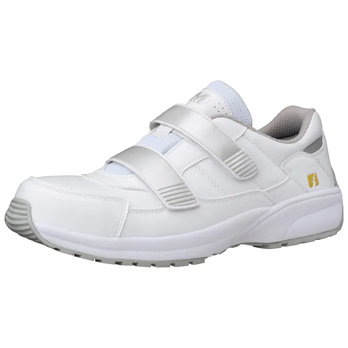 ミドリ安全 静電 先芯入り 超軽量 スニーカー ホワイト 22.0cm メンズ レディース SL615 軽い 仕事靴 22~30cm展開 21250417_07【別送品】