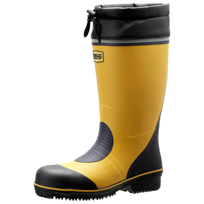 ミドリ安全 防寒用 安全 長靴 イエロー 24.5cm 防寒 メンズ レディース 777 作業靴 仕事靴 23~29cm展開 21250522_12【別送品】
