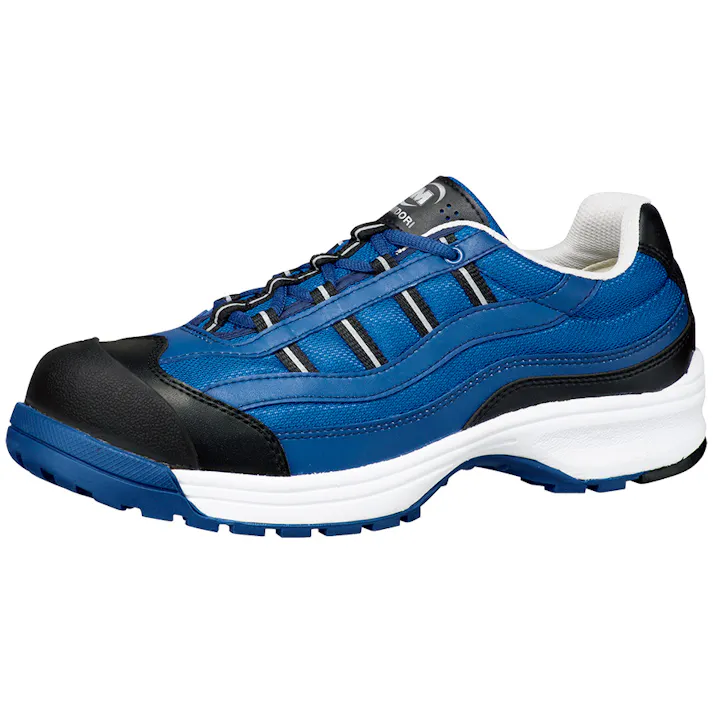 ミドリ安全 先芯入り スニーカー ブルー 26.5cm メンズ レディース MPN901 作業靴 仕事靴 22.5~30cm展開 21250555_16【別送品】