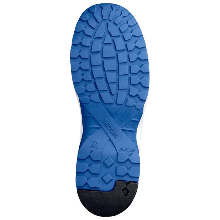 ミドリ安全 先芯入り スニーカー ブルー 26.5cm メンズ レディース MPN901 作業靴 仕事靴 22.5~30cm展開 21250555_16【別送品】