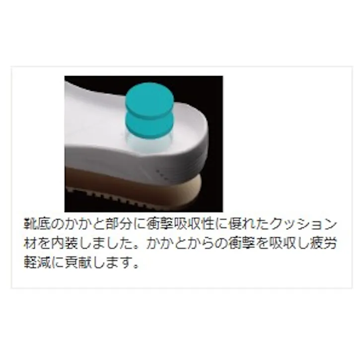 ミドリ安全 先芯入り 超耐滑 スニーカー ホワイト 22.5cm メンズ レディース MPH610 滑りにくい 仕事靴 22~28cm展開 21250569_08【別送品】