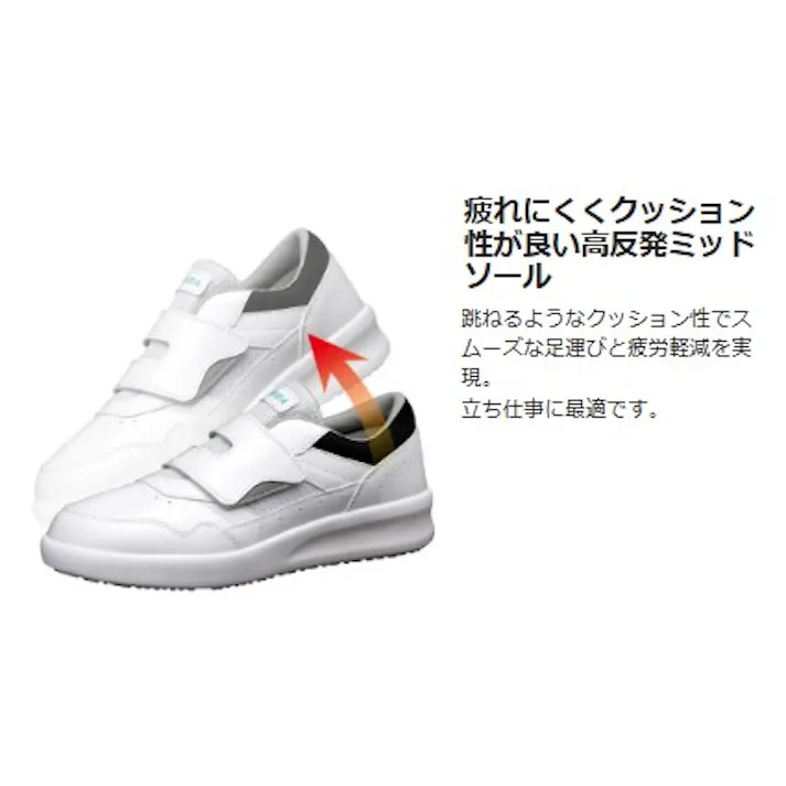 ミドリ安全 超耐滑 作業靴 ブラック 28.0cm メンズ レディース NHF710 滑りにくい 仕事靴 22~30cm展開 21250893_19【別送品】