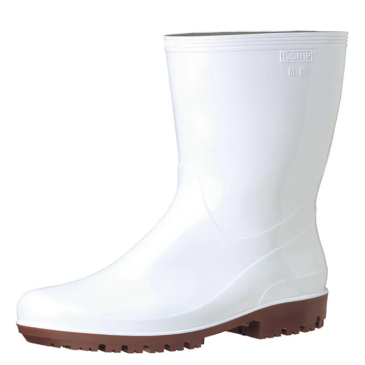 ミドリ安全 長靴 ハイグリップ ホワイト 22.0cm HG2100N メンズ レディース スーパー 作業靴 仕事靴 22~30cm展開 21300042_07【別送品】