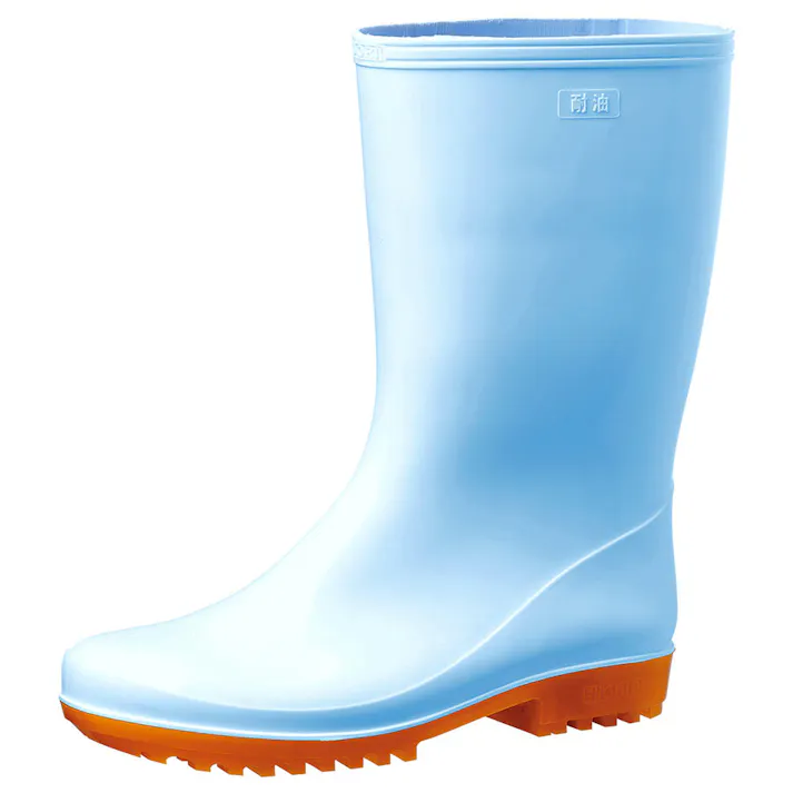 ミドリ安全 耐滑 長靴 ブルー 28.0cm メンズ レディース HGC2000 滑りにくい 仕事靴 22~28cm展開 21350017_19【別送品】