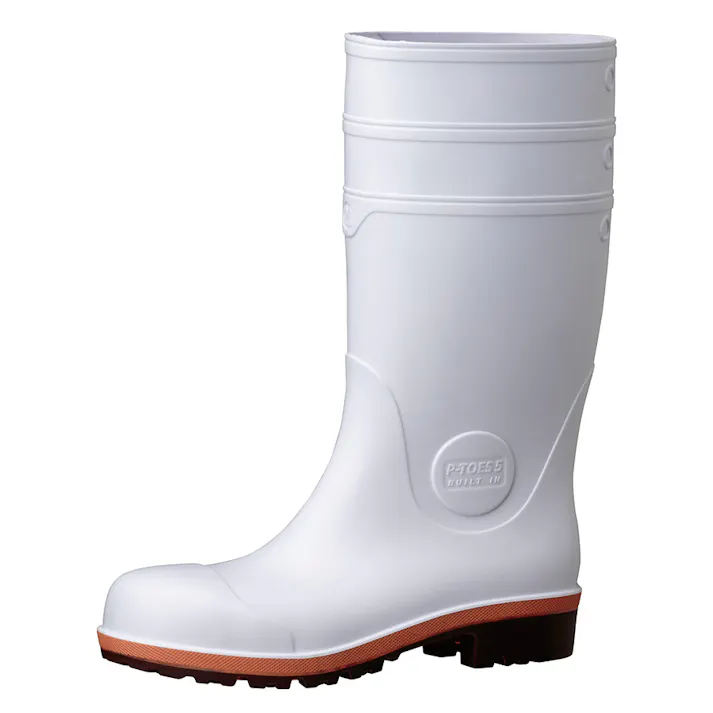 ミドリ安全 安全 長靴 ホワイト 30.0cm メンズ レディース 大きいサイズ PW1000スーパー 作業靴 仕事靴 22~30cm展開 21400060_23【別送品】