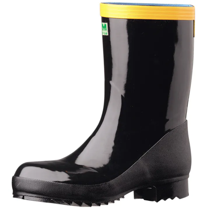 ミドリ安全 静電 安全 長靴 ブラック 24.5cm メンズ レディース 921T 作業靴 仕事靴 23~28cm展開 21460101_12【別送品】