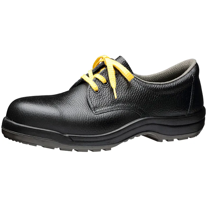 静電安全靴 CJ010 静電 ブラック 28.5cm メンズ レディース 先芯 紐 滑りにくい 13020929_20【別送品】