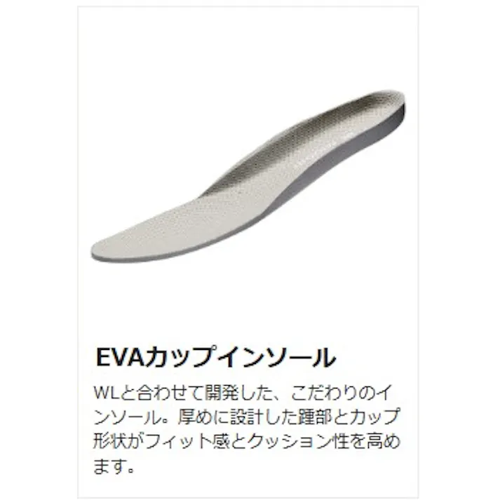 JSAA A種認定 超軽量耐滑スニーカー ひもタイプ WL-110 ブルー 25.5cm メンズ レディース 紐 軽い 滑りにくい 21250907_14【別送品】