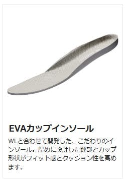 JSAA A種認定 超軽量耐滑スニーカー ひもタイプ WL-110 レッド 30.0cm