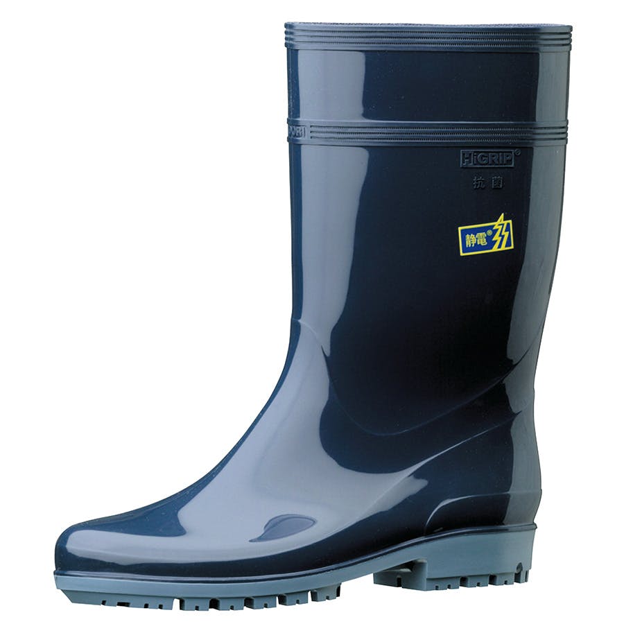 ミドリ安全 安全靴 ブラック 27.5cm メンズ レディース V251N 作業靴