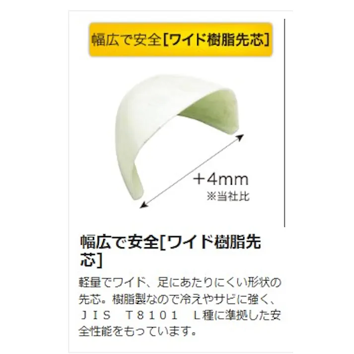 先芯・踏抜防止板入 安全長靴 766N P-4 ブラック×オレンジ 25.5cm メンズ レディース 長靴 作業用 仕事用 21460020_14【別送品】