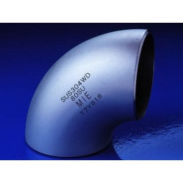 MIEテクノ SUS304WD 90°ショートエルボ 80 配管部材 SUS304 WD 溶接継手 00000018131【別送品】
