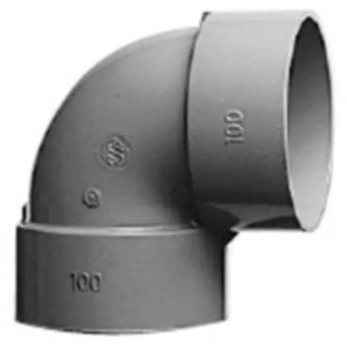 積水化学工業 セキスイ PVC DV-DL 90°エルボ 75 配管部材 DV・VU継手 00000091805【別送品】