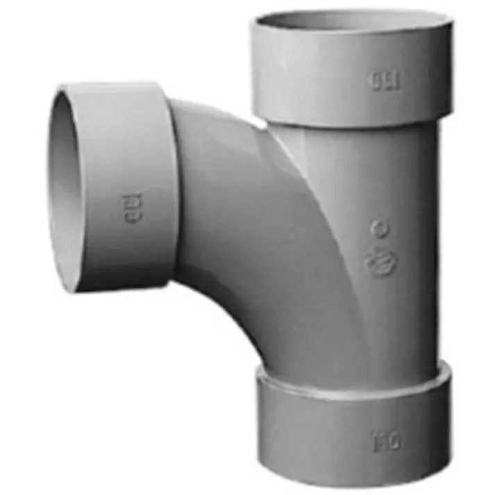 積水化学工業 セキスイ PVC DV-LT 90°大曲チーズ 100X75 配管部材 DV・VU継手 00000091882【別送品】