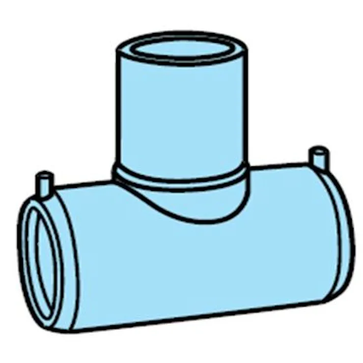 積水化学工業 セキスイ HET エスロハイパーAW EFチーズ 100X50 配管部材 エスロハイパーAW 継手 00000129688【別送品】