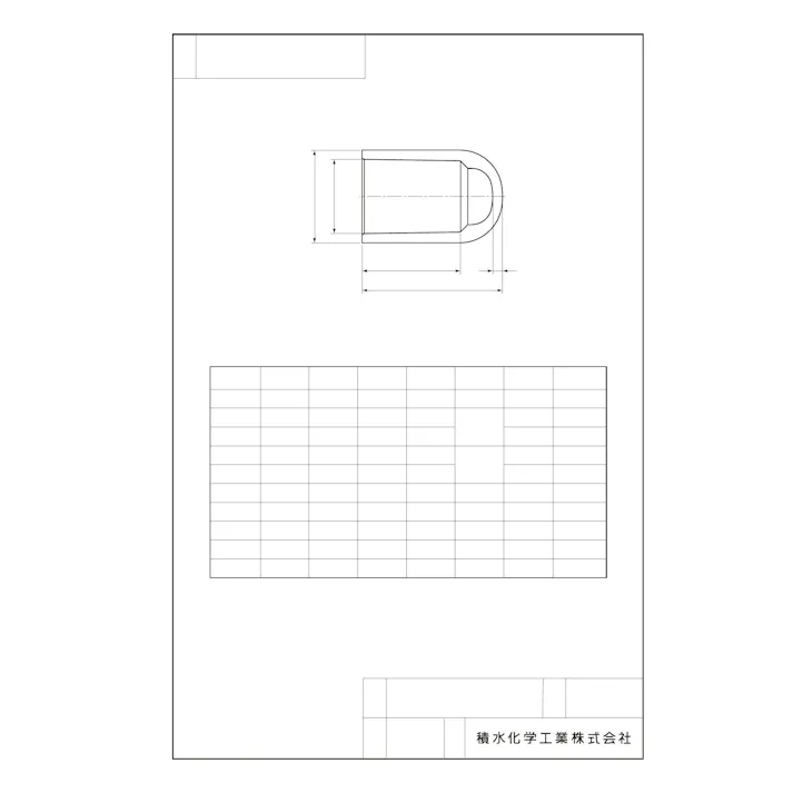 積水化学工業 セキスイ HI TS-C キャップ 耐衝撃 100 配管部材 HI継手 00000130580【別送品】