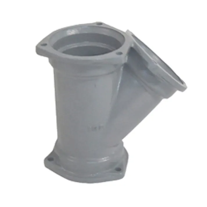 伊藤鉄工 I-Y-H 100A IML・NY-II・IML-G Y 45°Y (共用本体) 100A 配管部材 排水鋼管用可とう継手(本体) 00000163490【別送品】