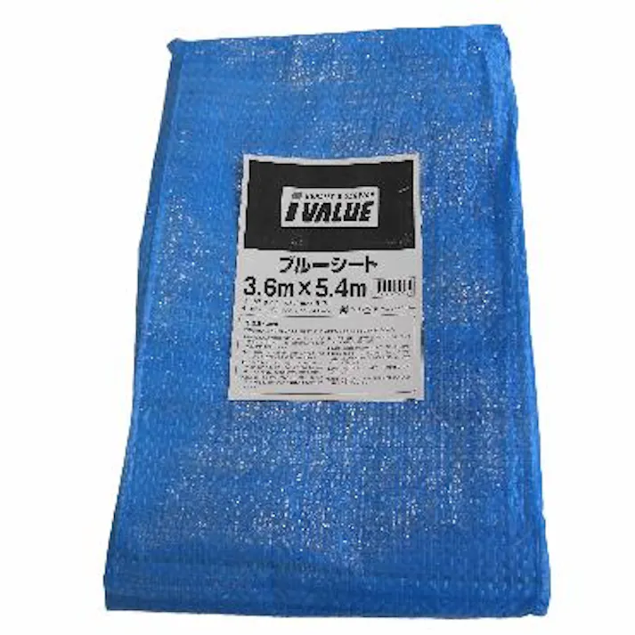 IVALUE IVL-BSS-11-3654 ブルーシート【シート・#1100 3.6mX5.4m】 配管部材 ブルーシート 00000168560【別送品】