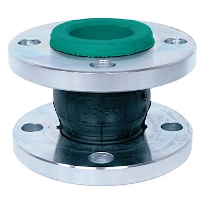 倉敷化工 JC-10F 80A JC-10F 球型 10KF クリーンフレックス【給水用・SS400/10K-F】 80A 配管部材 クリーンフレックス 鉄フランジ10K型 00000173850【別送品】