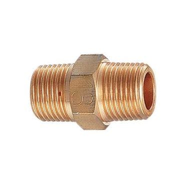 カクダイ 6128 50 6128 砲金 六角ニップル 50 衛生部材 配管資材