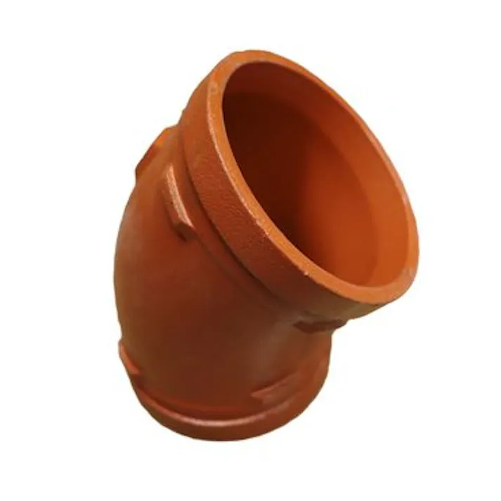 リケン L45(F-2) トップフィッティング 45°エルボ 一次防錆塗装品 125A 配管部材 トップフィツティング【一次防錆塗装品】 00000192263【別送品】