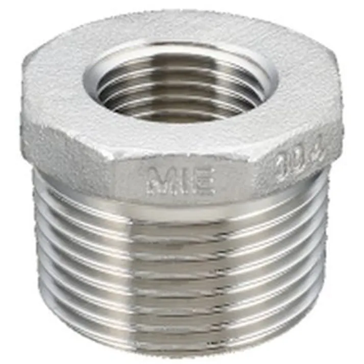 MIEテクノ SUS304 低圧ネジ込 ブッシング 10AX8A 配管部材 ステンレスねじ込継手 00000201060(CDC)【ネット注文限定・別送品】