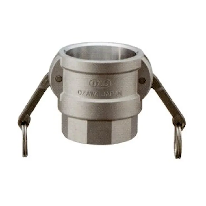 小澤物産 OZ-D-AL 100A OZ-D アルミ 雌ネジ型カプラー 100A 配管部材 クイックカップリング 00000236408【別送品】