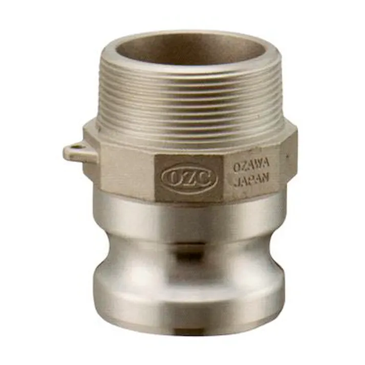 小澤物産 OZ-F-AL 40A OZ-F アルミ 雄ネジ型アダプター 40A 配管部材 クイックカップリング 00000236776【別送品】