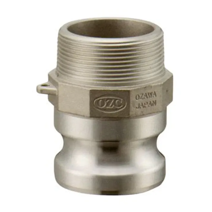 小澤物産 OZ-F-AL 50A OZ-F アルミ 雄ネジ型アダプター 50A 配管部材 クイックカップリング 00000236777【別送品】