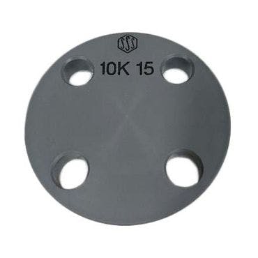 積水化学工業 セキスイ PVC 10K SB ボルト穴付閉止フランジ 20A 配管部材 フランジ PVC(溶接) 00000244272【別送品】