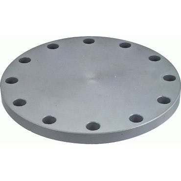 積水化学工業 セキスイ PVC 5K SB ボルト穴付閉止フランジ 100A 配管部材 フランジ PVC(溶接) 00000244323【別送品】