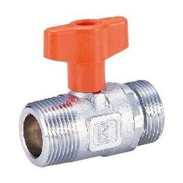 キッツ S2 20A S2 オレンジボール 給水用BV 【テーパおねじX平行おねじ・メッキ】 20A 配管部材 黄銅(オレンジボール) 00000261581【別送品】