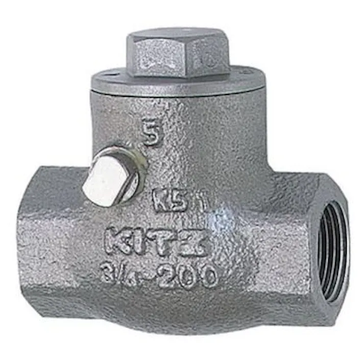 キッツ UOM 15A UOM SCS14A スイングチャッキ弁【10K】 15A 配管部材 SUS Bシリーズ 00000320147(CDC)【ネット注文限定・別送品】