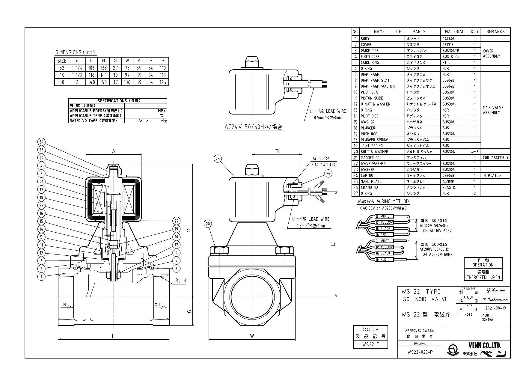 ベン WS22-F 桃太郎II 青銅電磁弁40A WS22-F 40A ▽1015979 (株)ベン ○i547  :i547-1015979:プロキュアエース - 通販 - Yahoo!ショッピング sylvia-g.ch | sylvia-g.ch