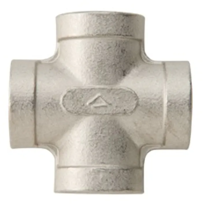 吉年 SUS304 低圧ネジ込 クロス 10A 配管部材 SUS304 低圧 ねじ込み継手 00000334932【別送品】