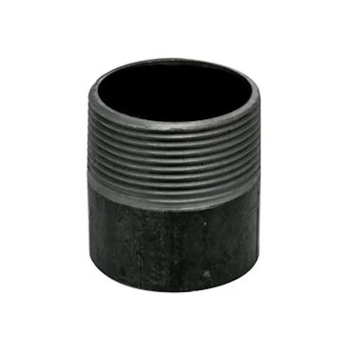 イシグロ 黒 片ニップル 125A 配管部材 ニップル・ソケット類 白・黒・ニップル 00000343485(CDC)【ネット注文限定・別送品】