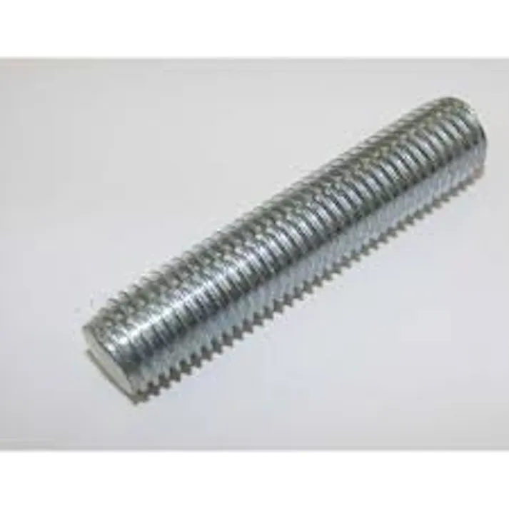 イシグロ 白 スタッドボルト (全ネジ) (ナット2ヶ用) M16X100L 配管支持金具類 ボルト・ナット・全ネジ 鉄製【ボルト・ナット】 00000349197(CDC)【ネット注文限定・別送品】