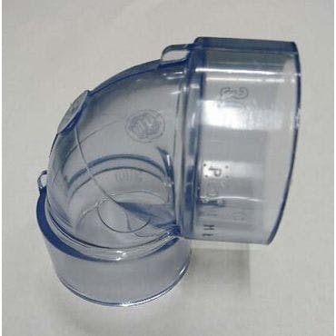 積水化学工業 セキスイ 透明 DV-DL 90°エルボ 65 配管部材 透明DV継手 00000355096(CDC) 塩ビ給水管 積水化学工業 セキスイ 透明 DV-DL 90°エルボ 65 配管部材 透明DV継手 00000355096(CDC) 塩ビ給水管