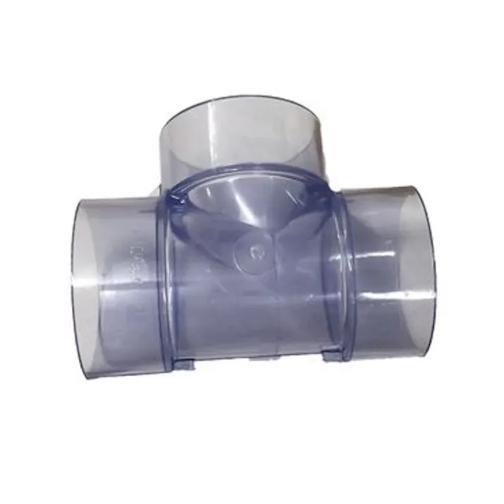 積水化学工業 セキスイ 透明 DV-DT 90°チーズ 40 配管部材 透明DV継手 00000355109【別送品】
