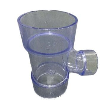 積水化学工業 セキスイ 透明 DV-LT 90°大曲チーズ 100X50 配管部材 透明DV継手 00000355136【別送品】