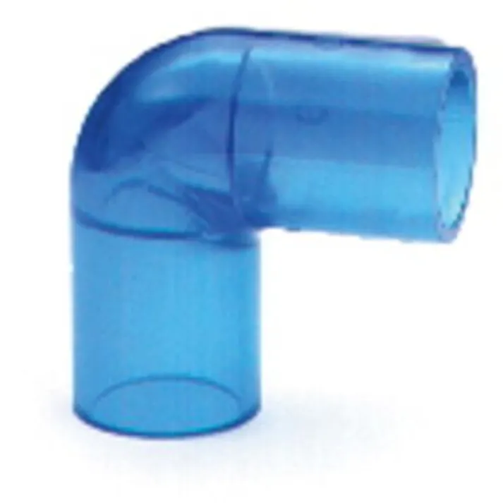 積水化学工業 セキスイ 透明ブルー HI-L エルボ 20X13 配管部材 HI継手透明ブルー 00000355167【別送品】