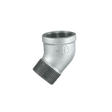 桑名金属工業 白 45°ストリートエルボ 10A 配管部材 白 ねじ込み継手 00000360953(CDC) 鋼管・支持金具 桑名金属工業 白 45°ストリートエルボ 10A 配管部材 白 ねじ込み継手 00000360953(CDC) 鋼管・支持金具