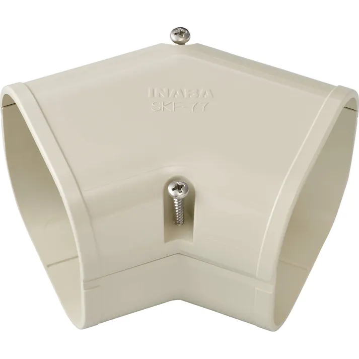 因幡電機産業 SKF-140-I スリムコーナー 平面45° アイボリー 00000428684【別送品】