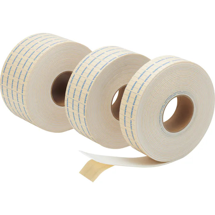 因幡電機産業 DHV-10010 断熱粘着テープ 保温材厚 3mm(100mm×10m) 00000438228【別送品】