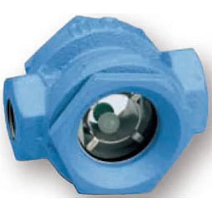 ワシノ機器 GEBDS 20A UW-GEBDS ネジ込サイトグラス【ダクタイル・青色・ボール式】 20A 配管部材 サイトグラス 00000439503【別送品】