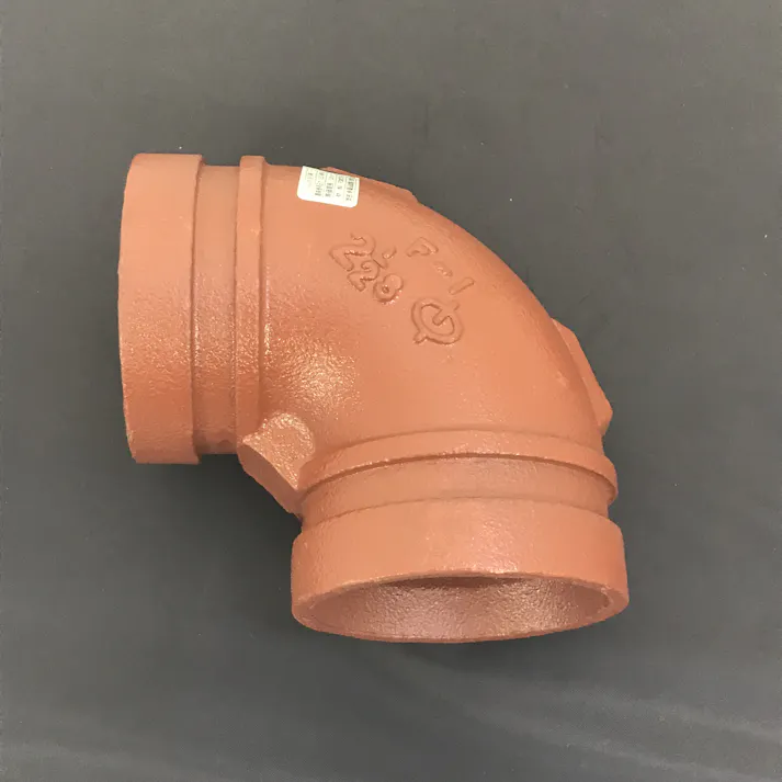 リケン L(F-1)-S トップフィッティング エルボショートタイプ 一次防錆塗装品 100A 配管部材 トップフィツティング【一次防錆塗装品】 00000439546【別送品】