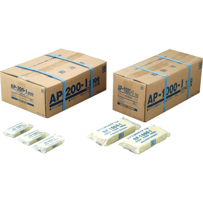 因幡電機産業 AP-1000 エアコン用シールパテ アイボリー 1000g 00000823610【別送品】