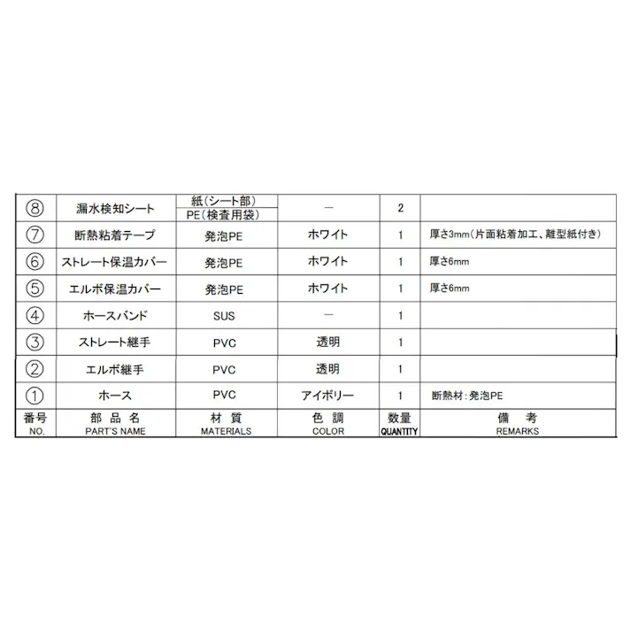 因幡電機産業 DSH-UP20E30S-07ドレンあげゾウ エルボ×ストレート 20×30 ホース700mm 空調部材 ドレン管室内用ドレンホースアクセサリ 00000908787【別送品】
